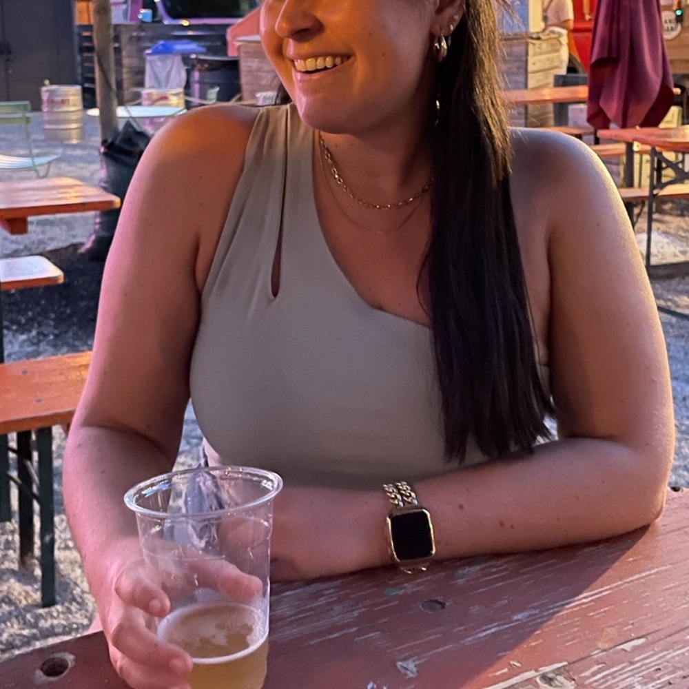 One shoulder tank
